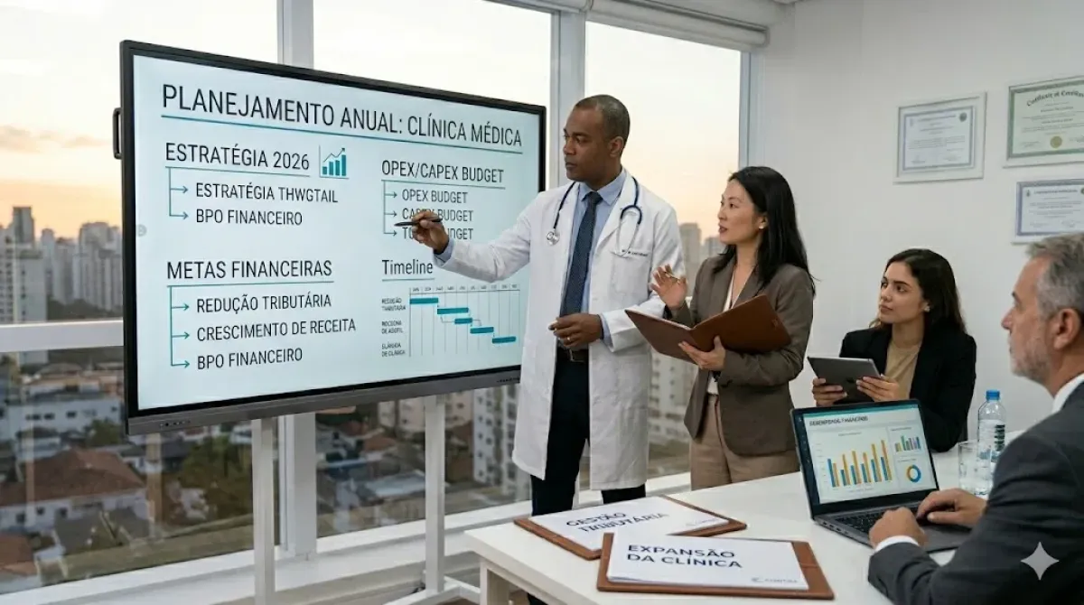 Médico com clínica própria: como crescer e estruturar seu negócio 20 planejamento anual de clínica médica