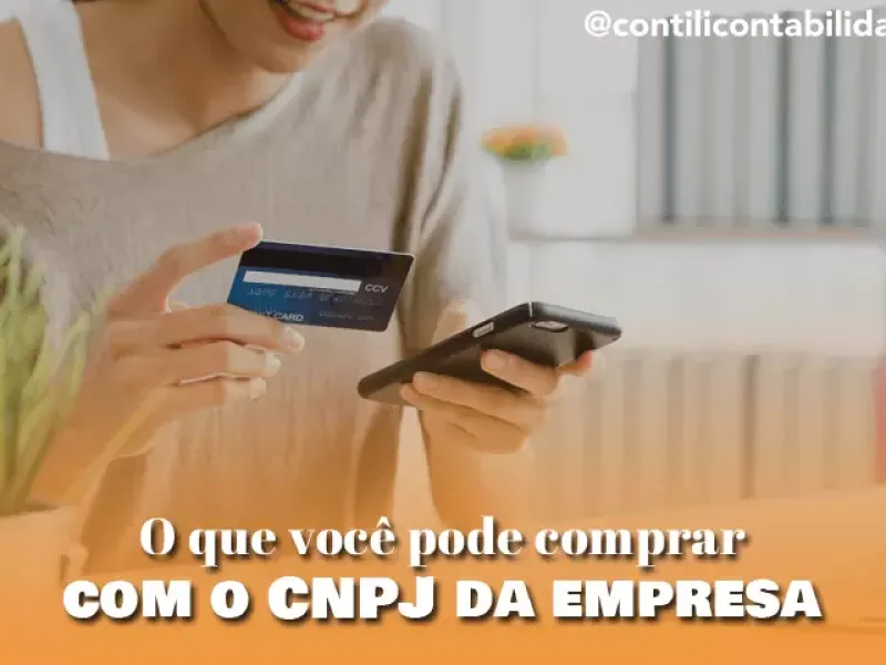 Saiba como fazer a recuperação de impostos. 5 O que voce pode comprar com o CNPJ da empresa 643d66c9