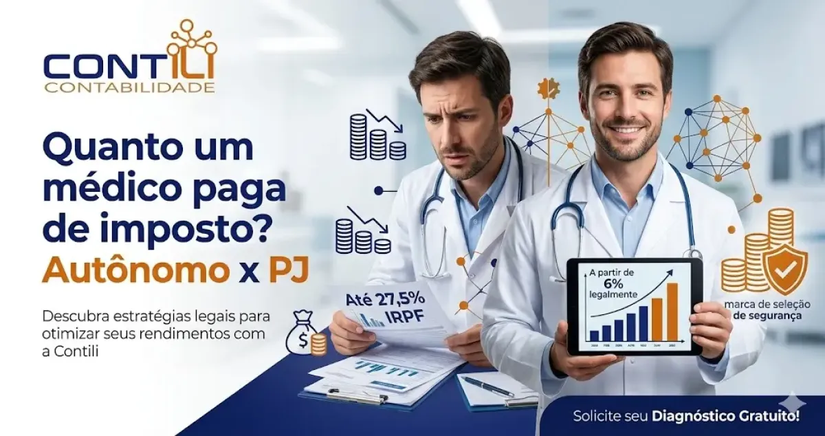Médico com clínica própria: como crescer e estruturar seu negócio 22 imposto medico pessoa juridica