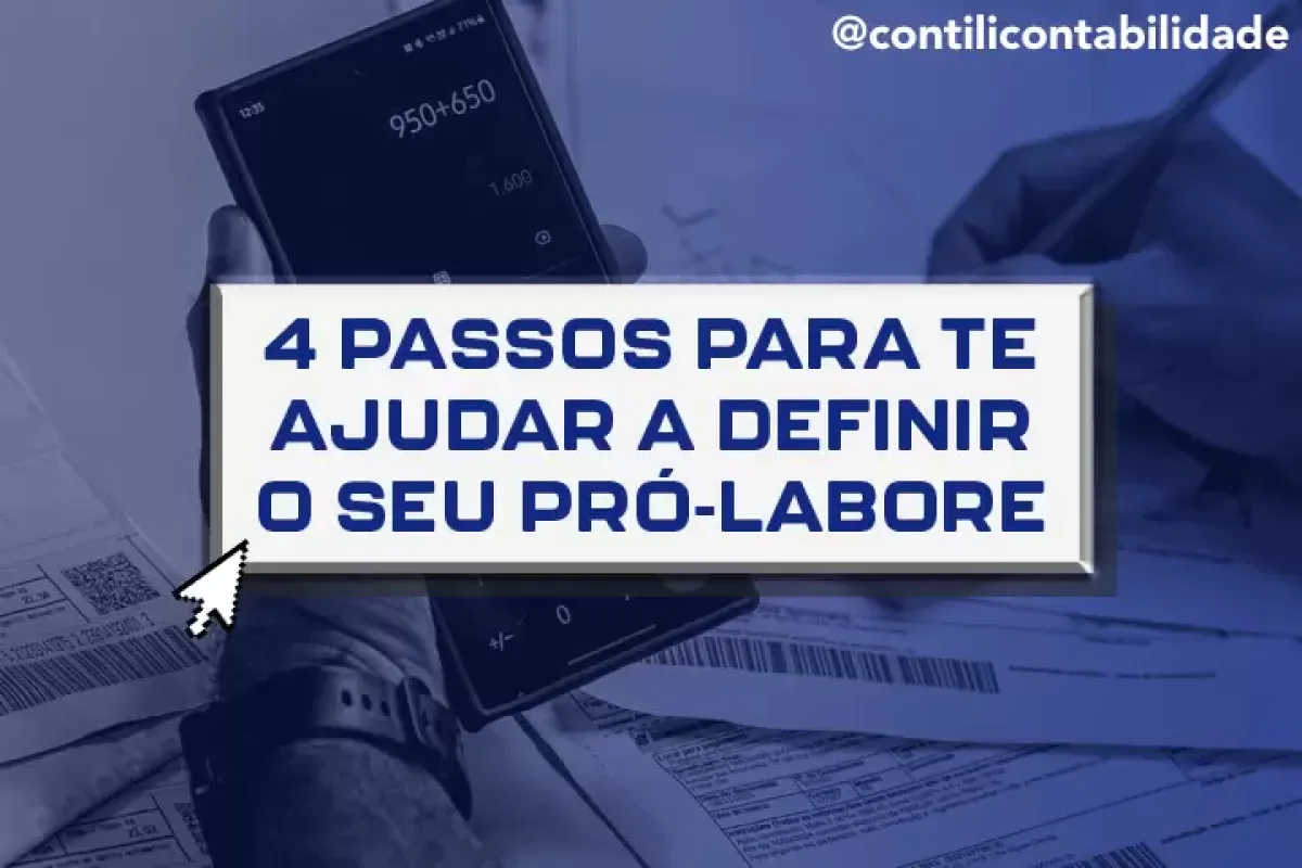 4 passos para te ajudar a definir o seu pro labore 8281b939