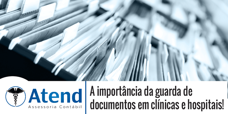 A importância da guarda de documentos em clínicas e hospitais!