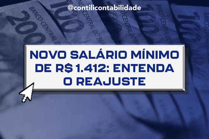 Governo define novo salário mínimo em R$ 1.412
