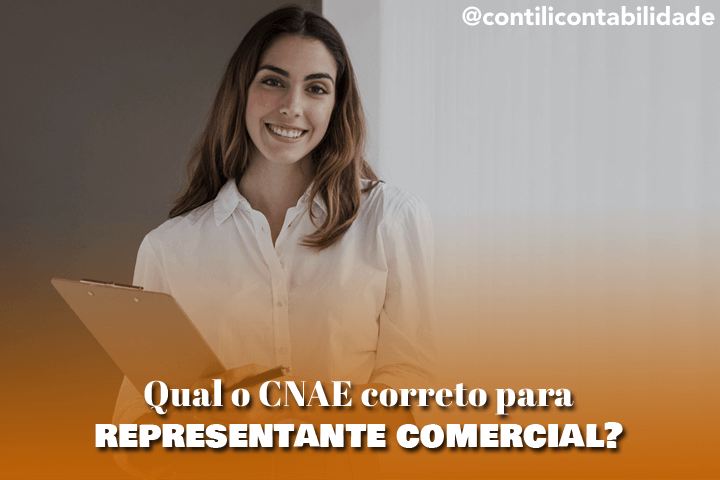 Qual o CNAE correto para representante comercial? 28 Qual o CNAE correto para representante comercial?